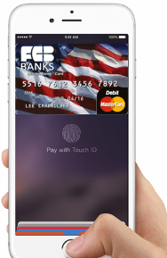 Iphone with Debit Card 188 by 289